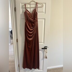 Revelry Dusty Rose Bridesmaid Dress - Never altered!